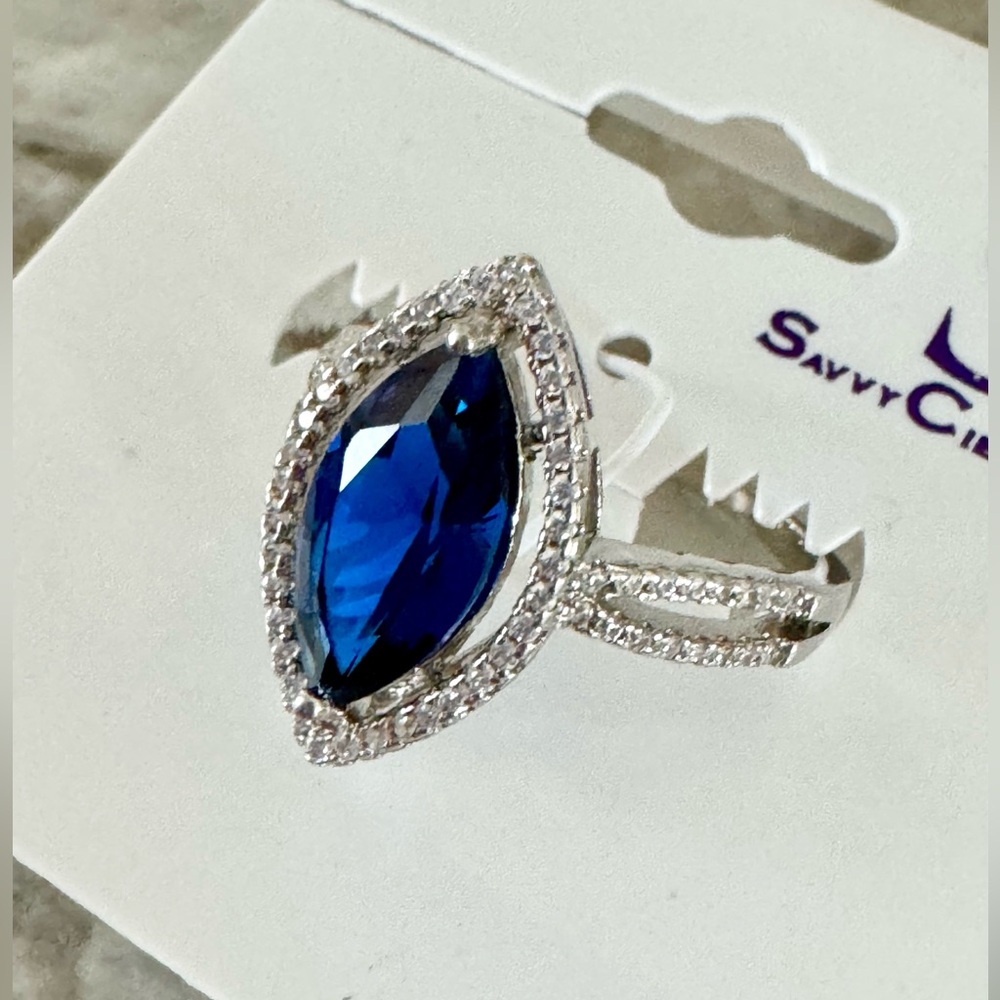 18K Silver ring - Picture 3 of 8